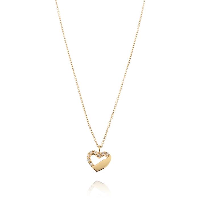 Collana Cuore d'Oro Vero