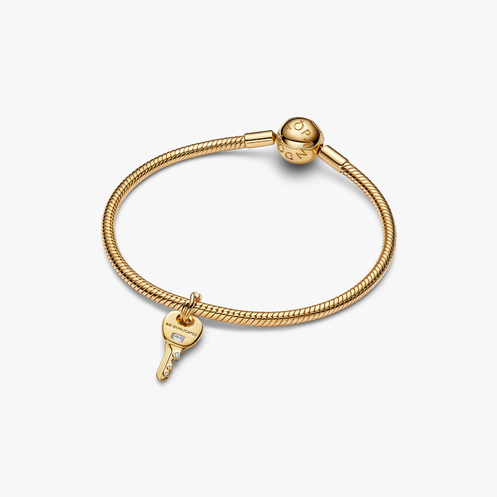 Charm Pendente Chiave "No Duplicates"