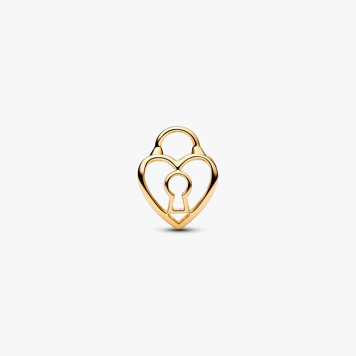 Charm Openwork Lucchetto Cuore