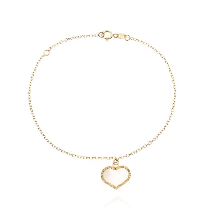 Bracciale Cuore d'Oro Vero
