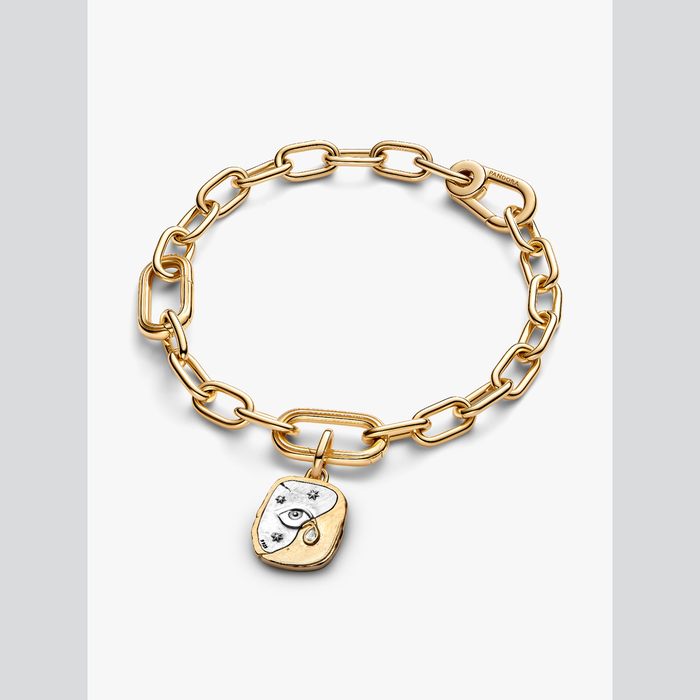 Charm Medallion Occhio "Nosce Te Ipsum"