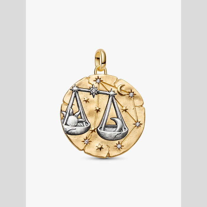 Charm Medallion XL Bilancia "Aequilibrium Animae"