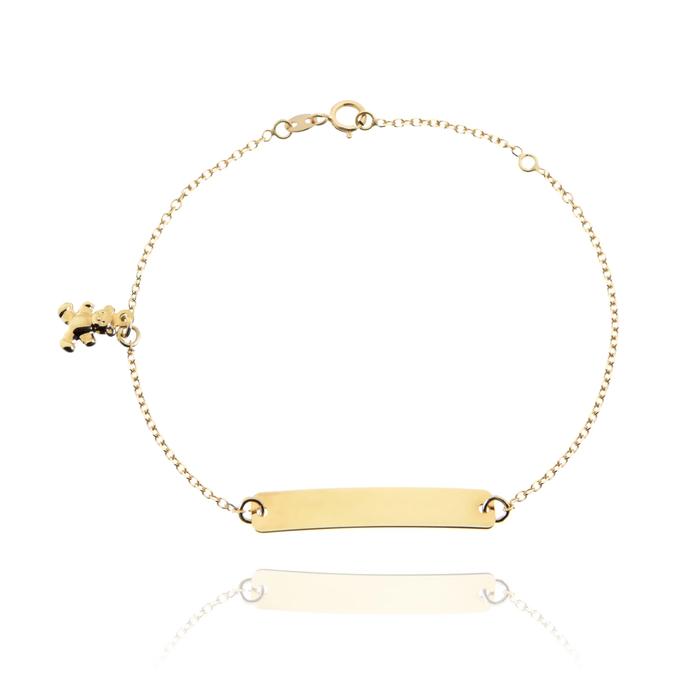Bracciale Orsetto d'Oro Vero
