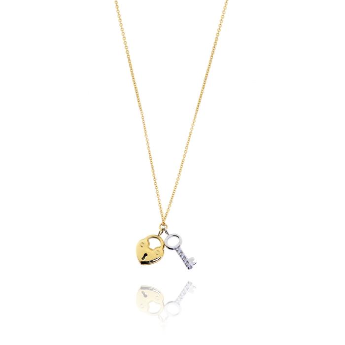 Collana Cuore d'Oro Vero