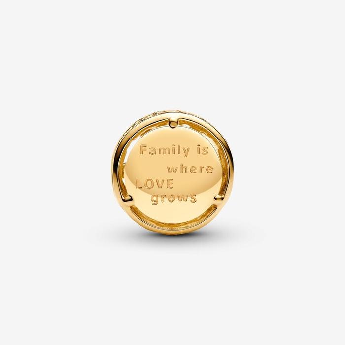 Family Tree Button Charm