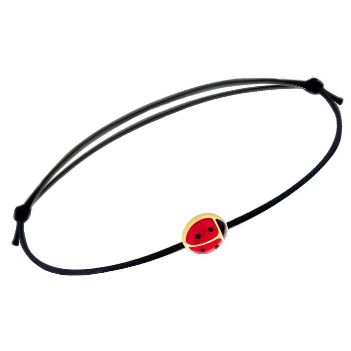 Bracciale Coccinella d'Oro Vero