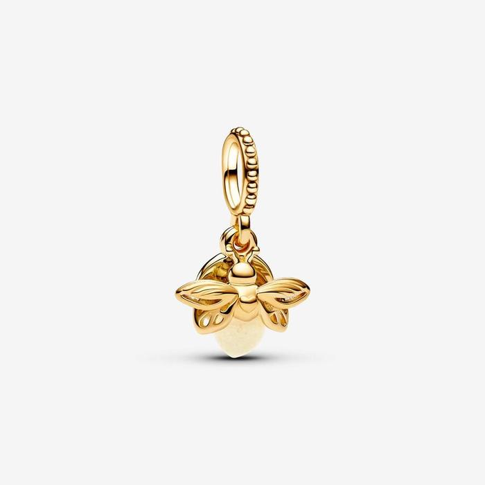 Glow in the Dark Firefly Pendant Charm