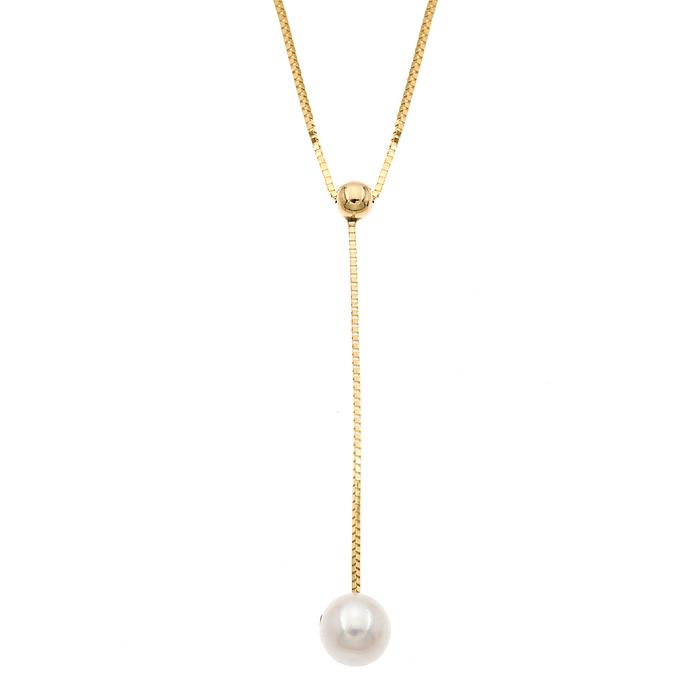 Collana Perla d'Oro Vero