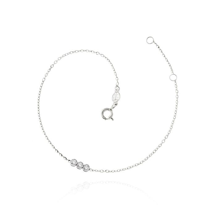 Bracciale Linea d'Oro Vero e Zirconi