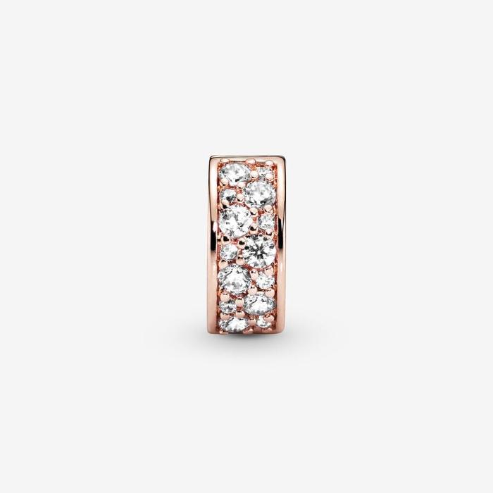 Charm Clip with pavé