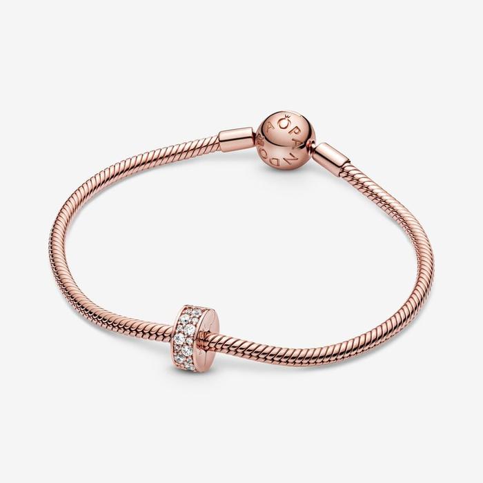 Charm Clip con pavé