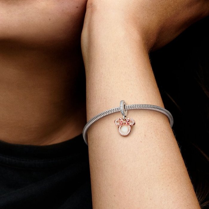 Charm Disney, Minnie, Pendente "Mom you are my best friend"