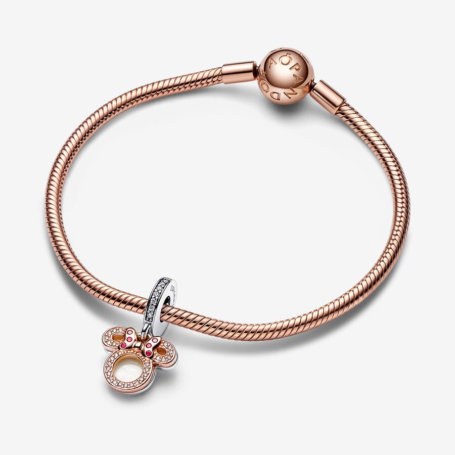 Charm Disney, Minnie, Pendente "Mom you are my best friend"