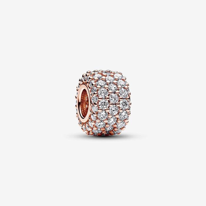 Charm Pavè Triple Band