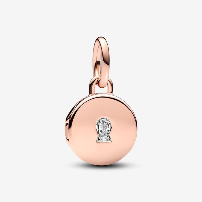 Opening Padlock Pendant Charm