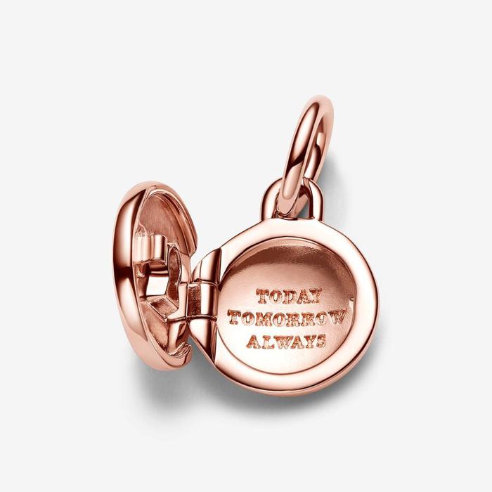 Opening Padlock Pendant Charm