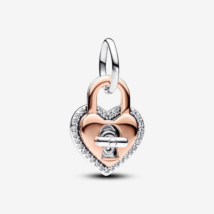 "True Love" Padlock Pendant Charm