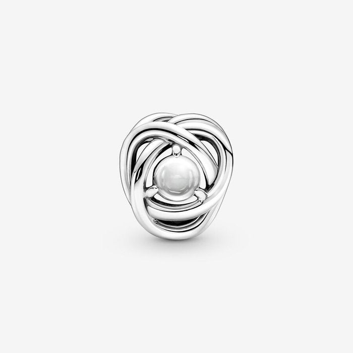 Charm Eternal Circle White April