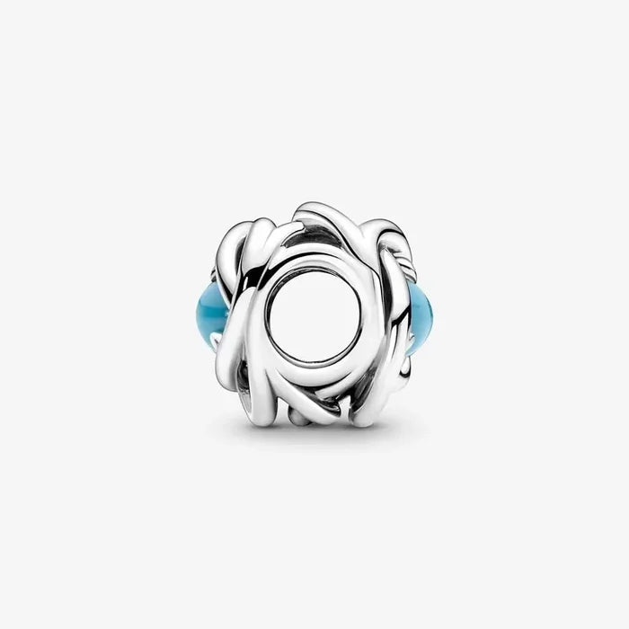 Charm Eternal Circle Turquoise December