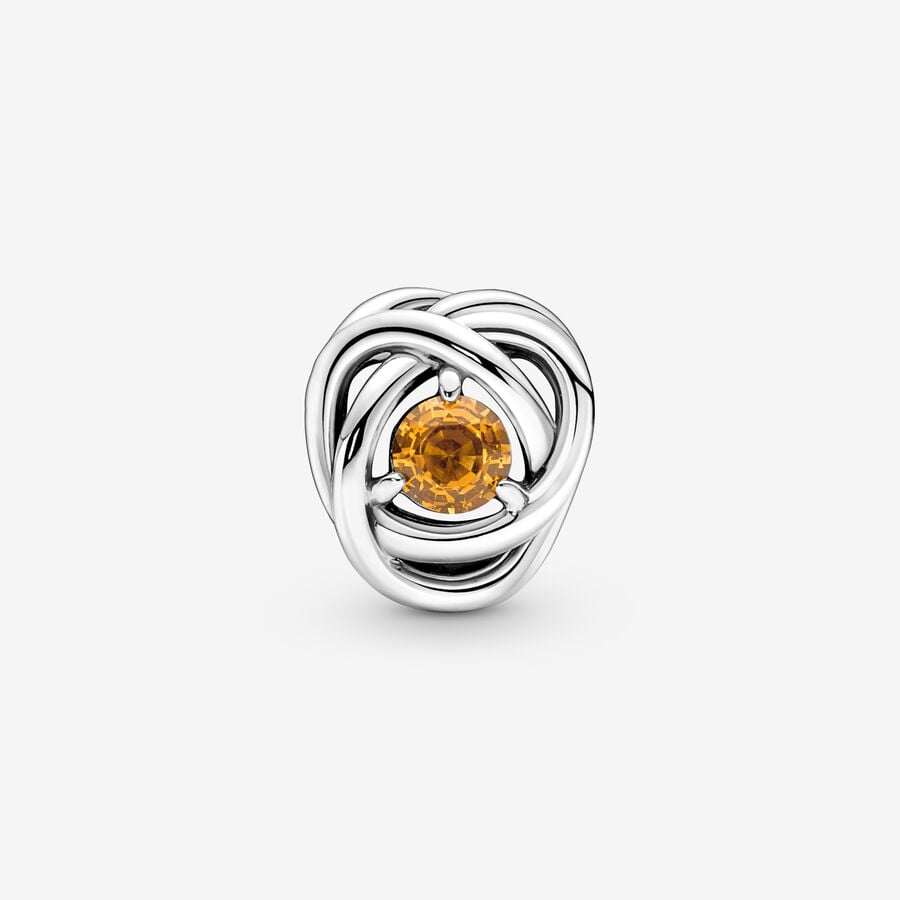 Charm Eternal Circle Honey November
