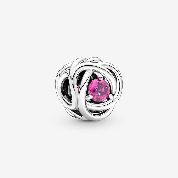Charm Eternal Circle Pink October