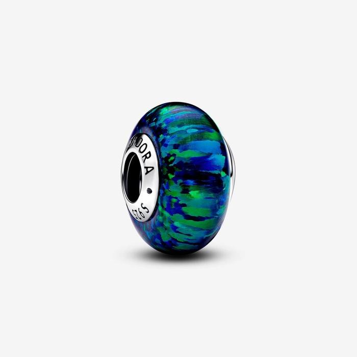 Green and Blue Opal Charm