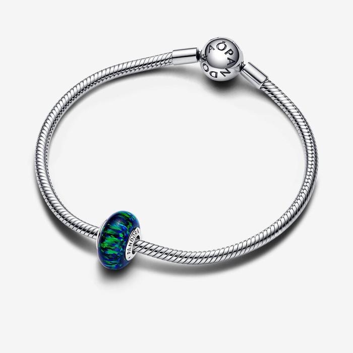 Green and Blue Opal Charm