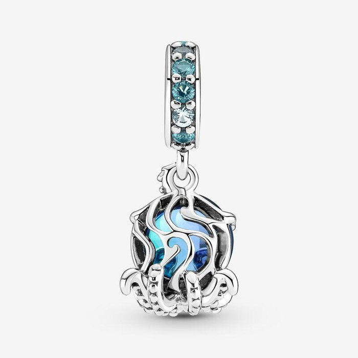 Charm Pendente Polpo Vetro di Murano