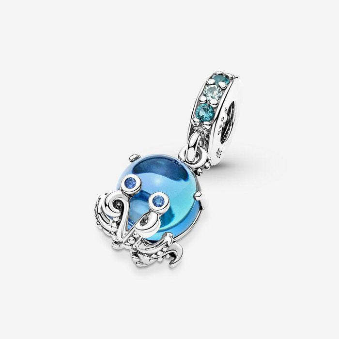 Charm Pendente Polpo Vetro di Murano