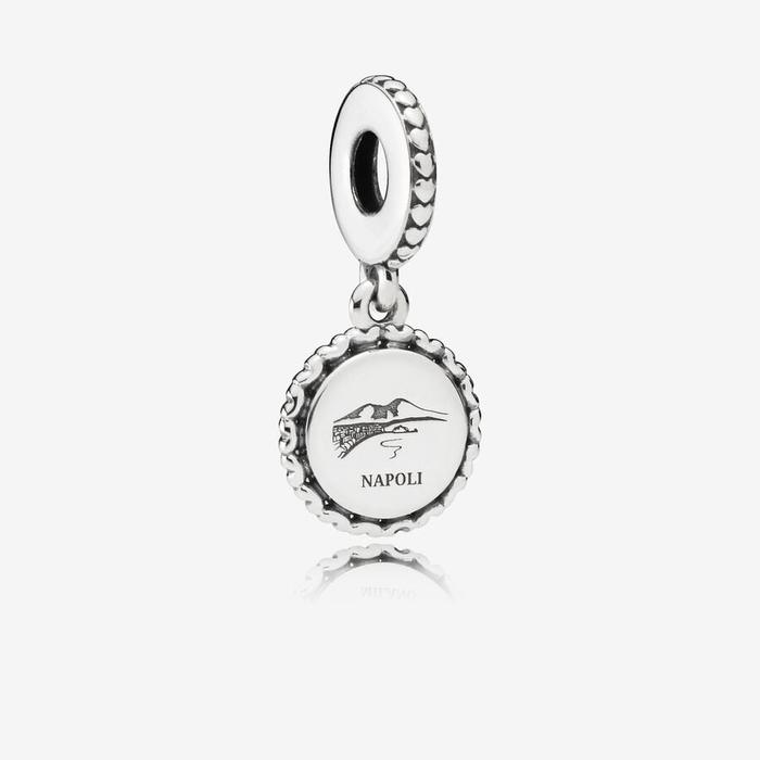 Vesuvius Pendant Charm Naples