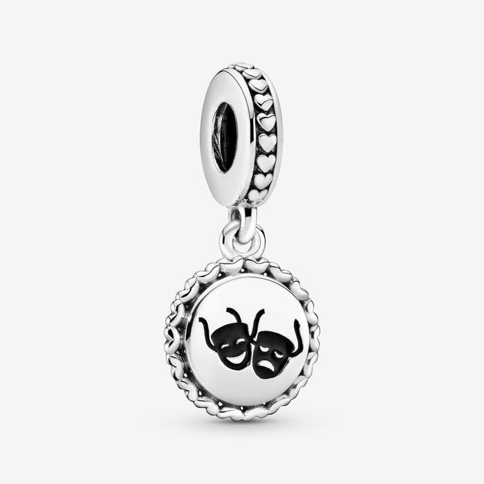 Charm Pendente Maschere Teatrali