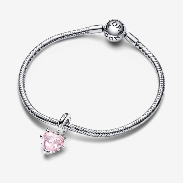 Charm Pendente Albero della Famiglia Rosa