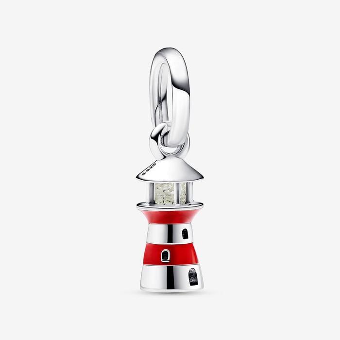 Glow in the Dark Lighthouse Pendant Charm