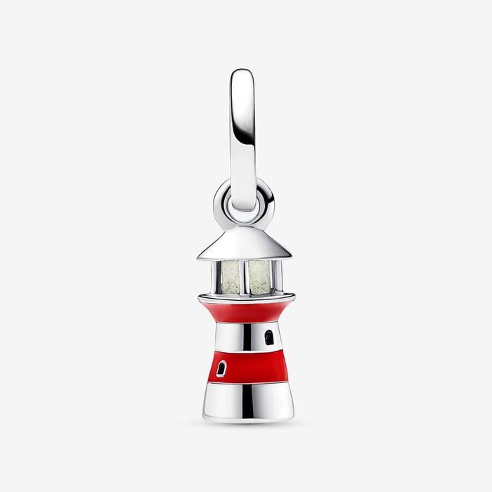 Glow in the Dark Lighthouse Pendant Charm