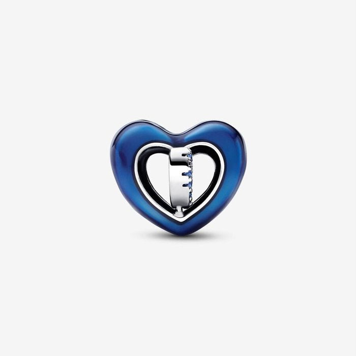 Blue Heart Charm Spinner
