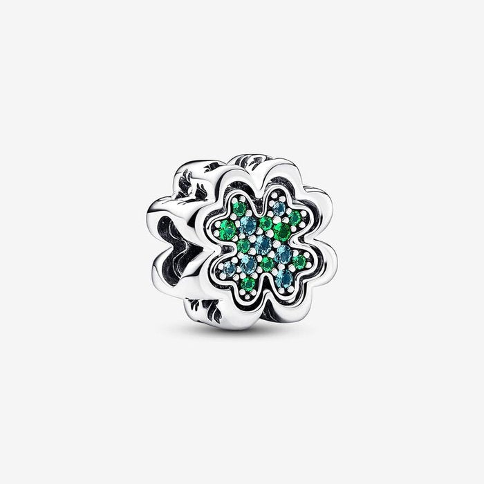 Divisible Friendship Four Leaf Clover Charm