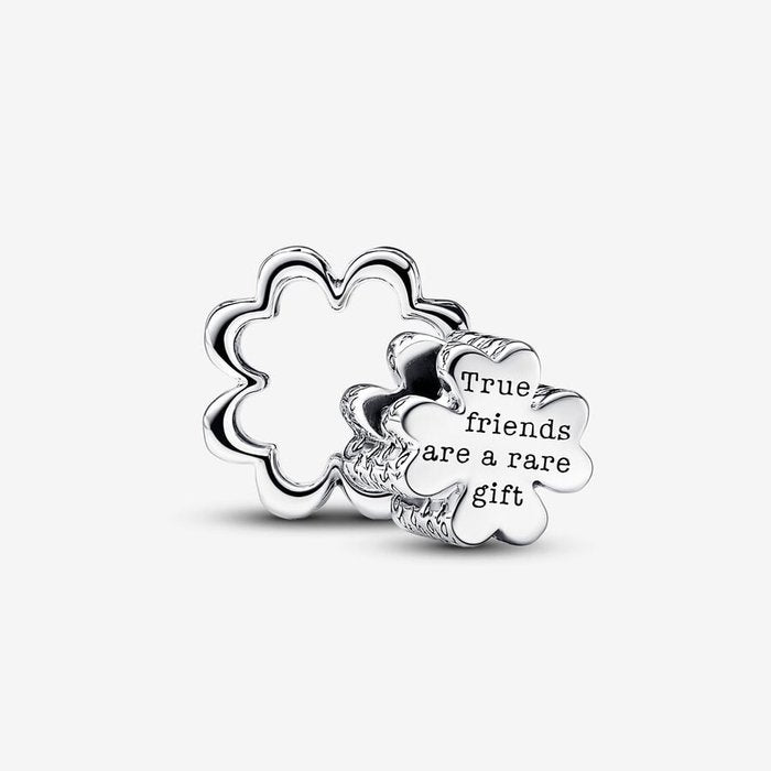 Divisible Friendship Four Leaf Clover Charm