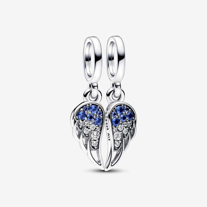 Divisible Angel Wings Pendant Charm