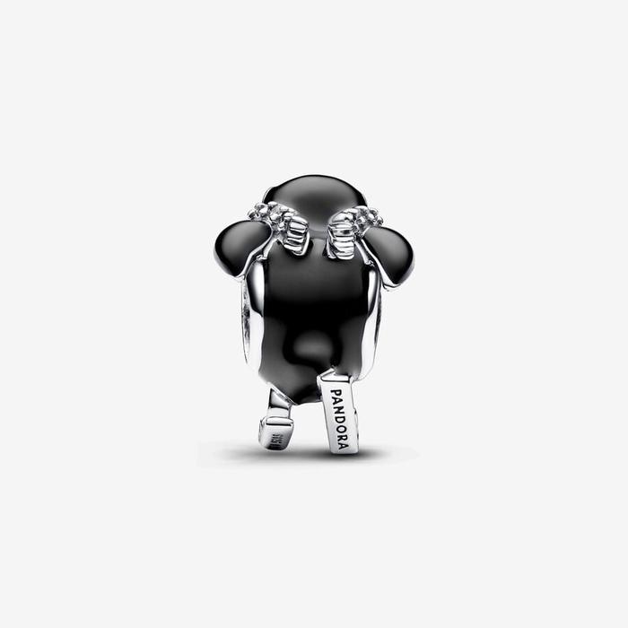 Penguin with Skis Charm