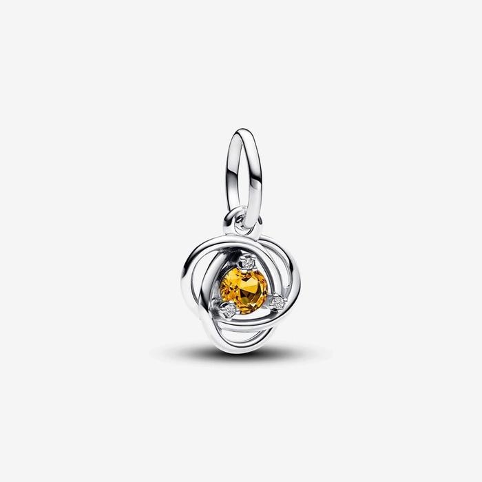 Charm Pendant Eternal Circle Honey November