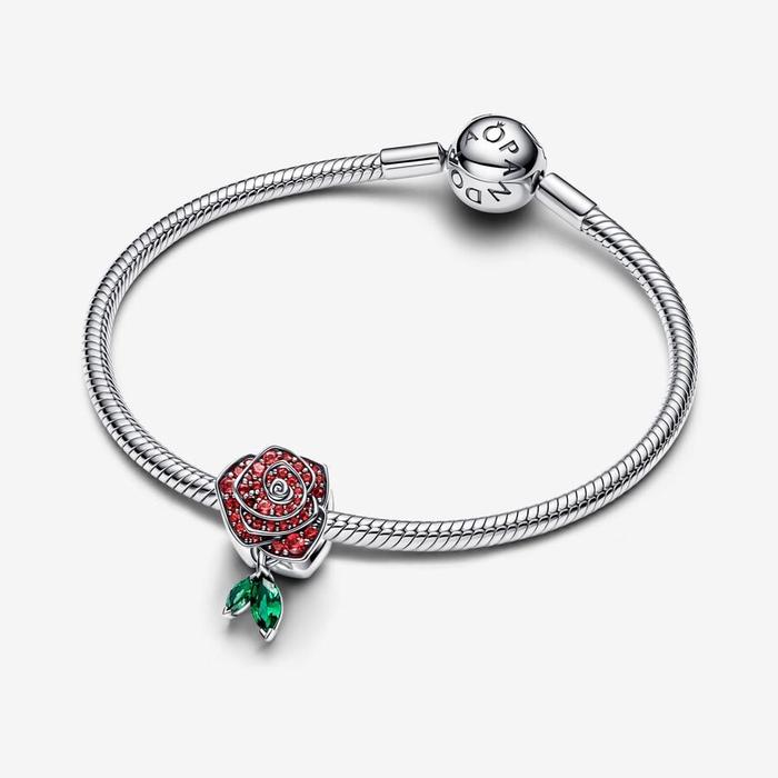 Charm Rosa Scintillante