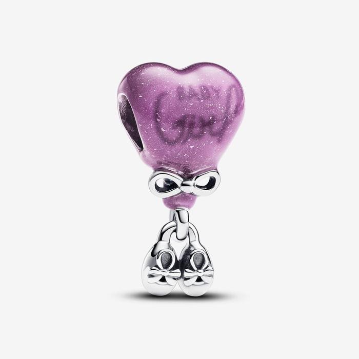 Gender Reveal “Baby Girl” Color Changing Charm