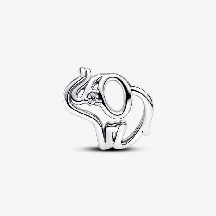 Charm Openwork Elefante