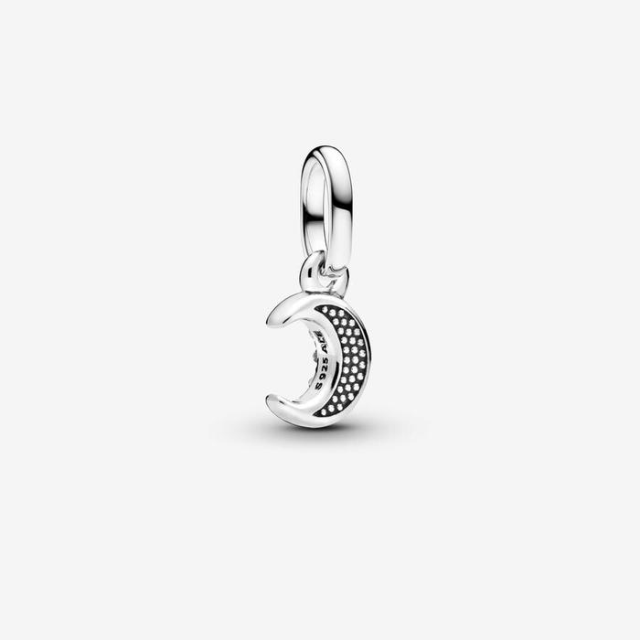 Pandora Mini Blue Moon Pendant Charm ME