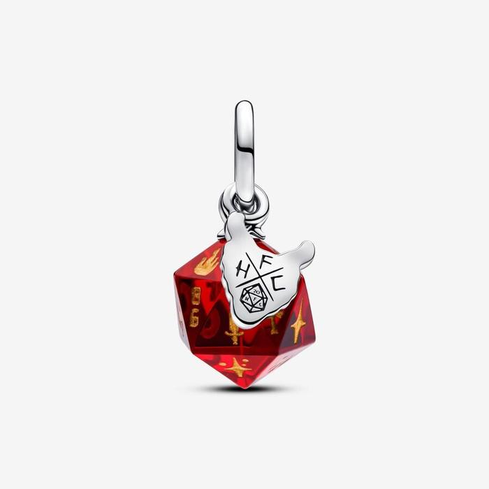 Stranger Things Charm, Hellfire Club Dice Pendant