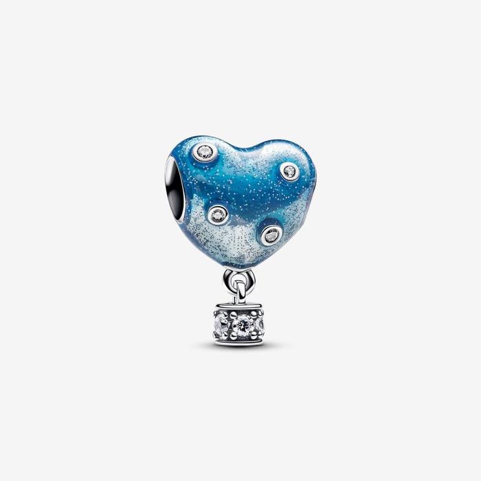 "Dreams Come True" Heart Hot Air Balloon Charm