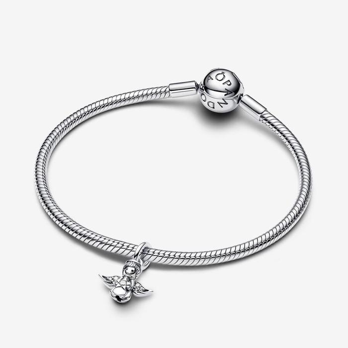 Angel and Star Pendant Charm