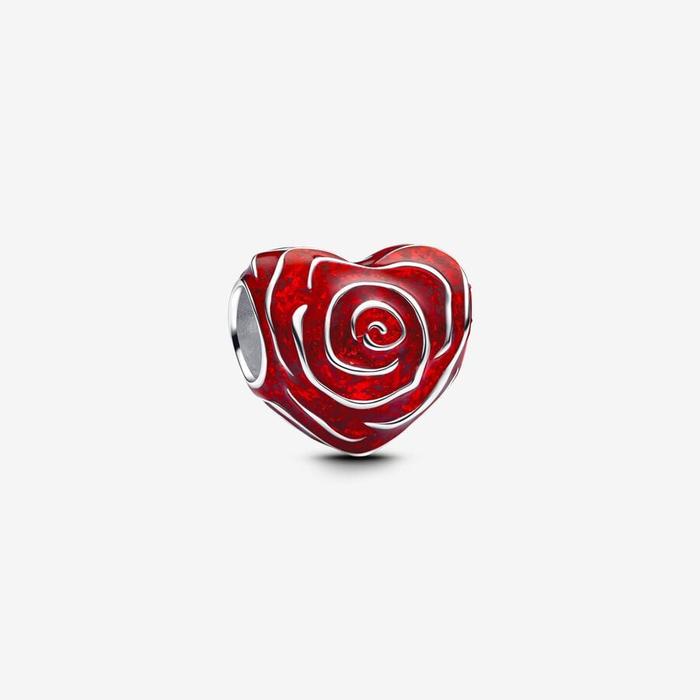 Charm a cuore Rosa