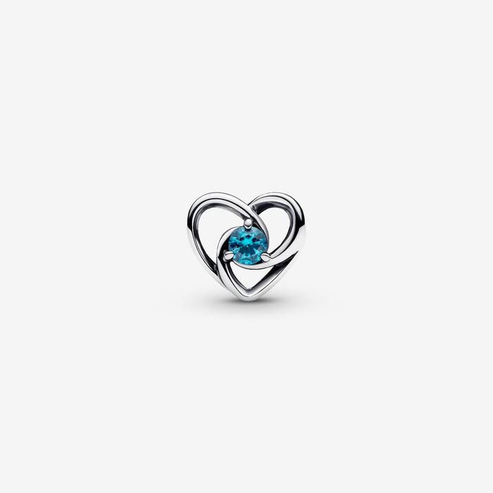 Charm Cuore Eterno Blu