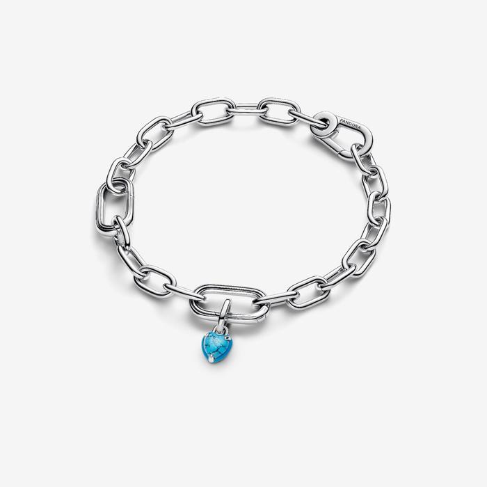 Charm Mini Pendente Turqoise Chakra Heart Pandora ME